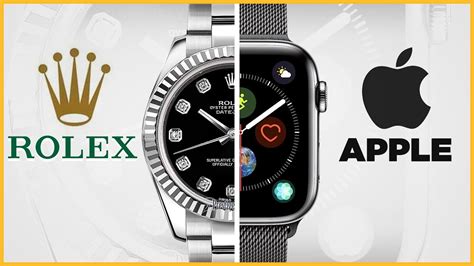 wear apple watch and rolex|Rolex vs Apple Watch review.